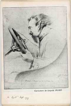 Caricature de Gustave Closse (1879-1958)